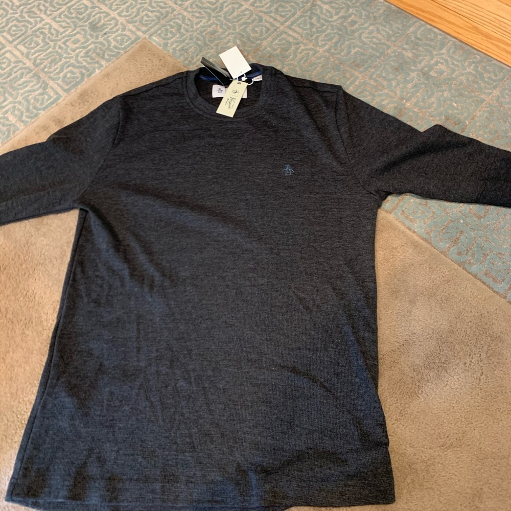 MENS TRUE BLACK LONGSLEEVE SHIRT